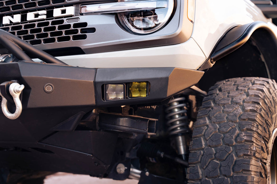 DV8 Offroad 2021-2026 Ford Bronco Spec Series Front Bumper – on the trail, image 13 of 20