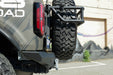 DV8 Offroad 2021-2026 Ford Bronco Spec Series Rear Bumper – dimensions diagram, image 4 of 18