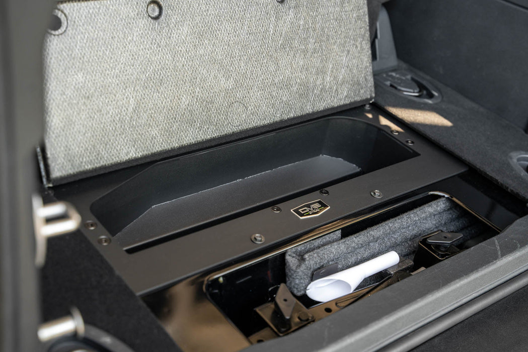 DV8 Offroad 2021-2026 Ford Bronco Storage Compartment – installed on vehicle, image 4 of 13