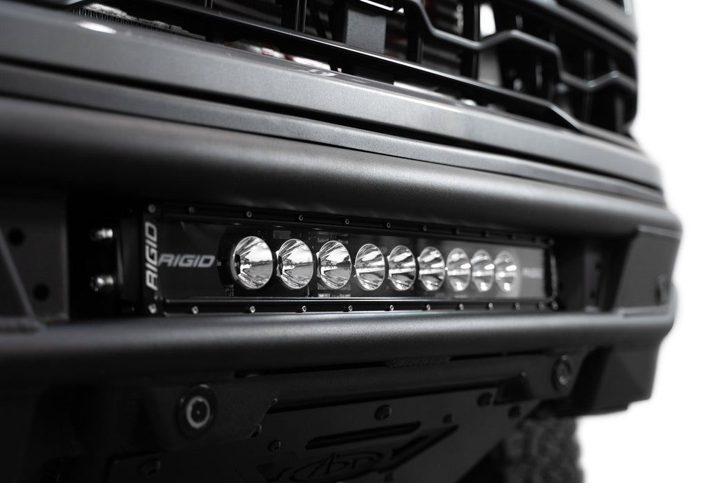 Addictive Desert Designs 2021-2026 Ford F-150 Raptor Race Series Front Bumper – installed on vehicle, image 12 of 16
