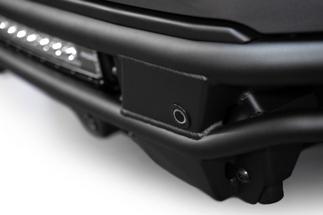 Addictive Desert Designs 2021-2026 Ford F-150 Raptor Race Series Front Bumper – installed on vehicle, image 16 of 16