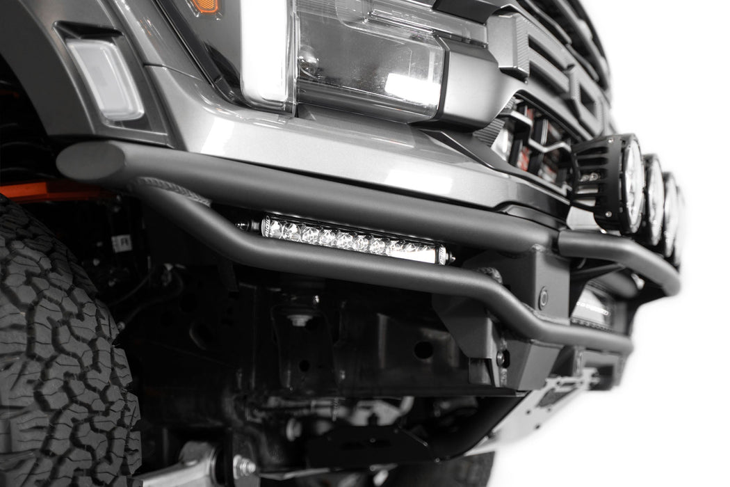 ADD 2021-2026 Ford F-150 Raptor Race Series Front Bumper Light Hoop – installed on vehicle, image 10 of 11