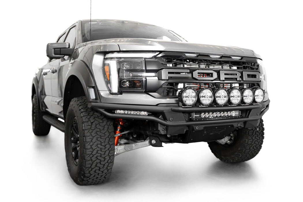 ADD 2021-2026 Ford F-150 Raptor Race Series Front Bumper Light Hoop – installed on vehicle, image 5 of 11