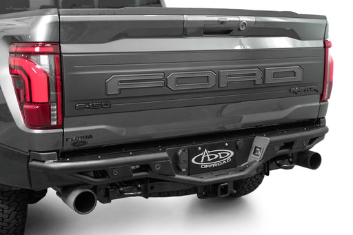 Addictive Desert Designs 2021-2026 Ford F-150 Raptor Race Series Rear Bumper – installed on vehicle, image 1 of 10