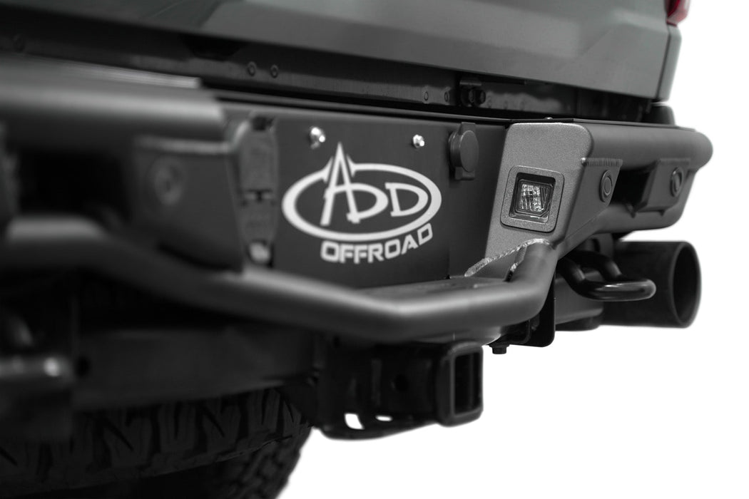 Addictive Desert Designs 2021-2026 Ford F-150 Raptor Race Series Rear Bumper – installed on vehicle, image 7 of 10