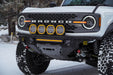 DV8 Offroad 2021-2026 Ford Bronco Tube Series Front Bumper – installed on vehicle, image 7 of 20