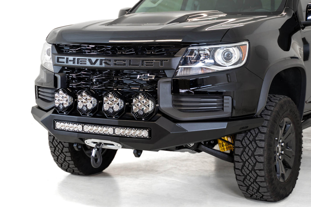 Addictive Desert Designs 2021-2022 Chevy Colorado ZR2 Stealth Fighter Front Bumper – image 1 of 13