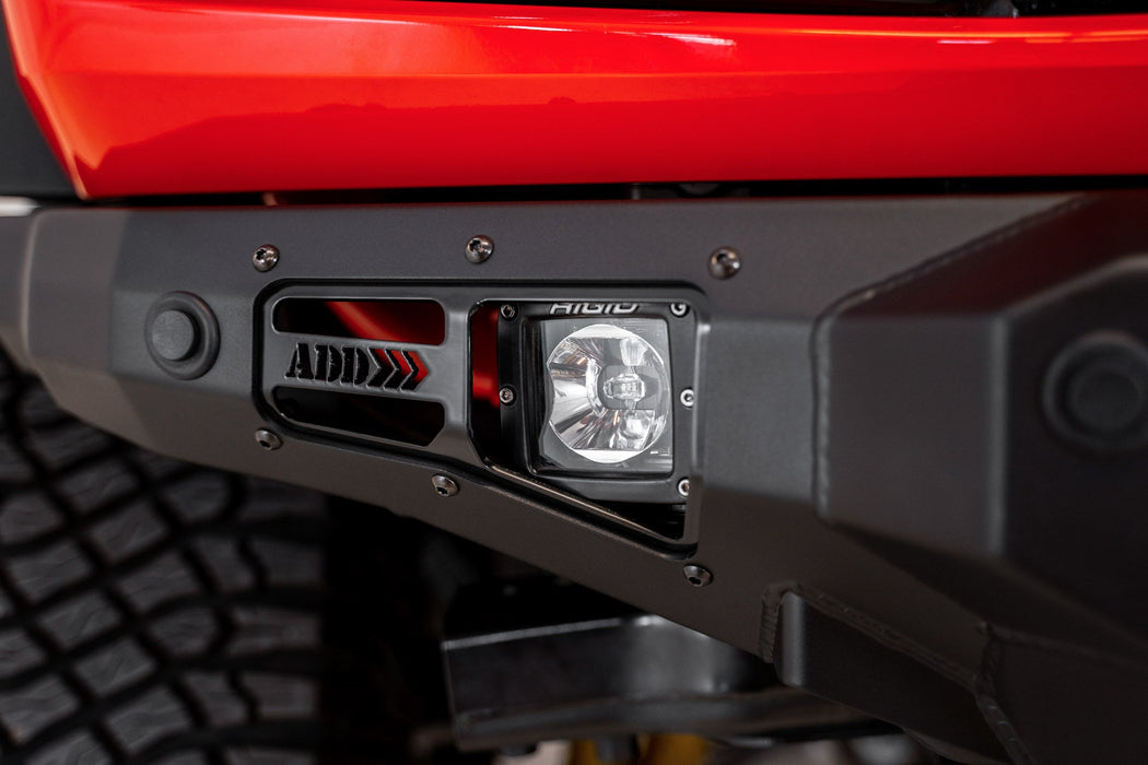 Addictive Desert Designs 2021-2026 Ford Bronco Stealth Fighter Front Bumper – image 4 of 10