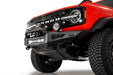 Addictive Desert Designs 2021-2026 Ford Bronco Rock Fighter Winch Front Bumper – on the trail, image 7 of 20