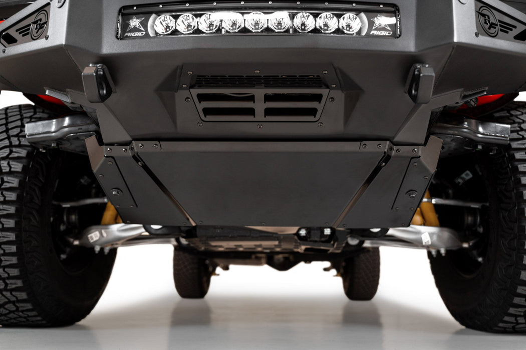 Addictive Desert Designs 2021-2026 Ford Bronco Rock Fighter Winch Front Bumper – on the trail, image 10 of 20