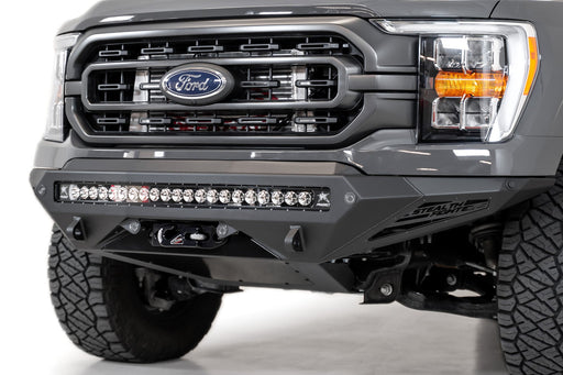 Addictive Desert Designs 2021-2023 Ford F-150 Stealth Fighter Winch Front Bumper – image 1 of 12