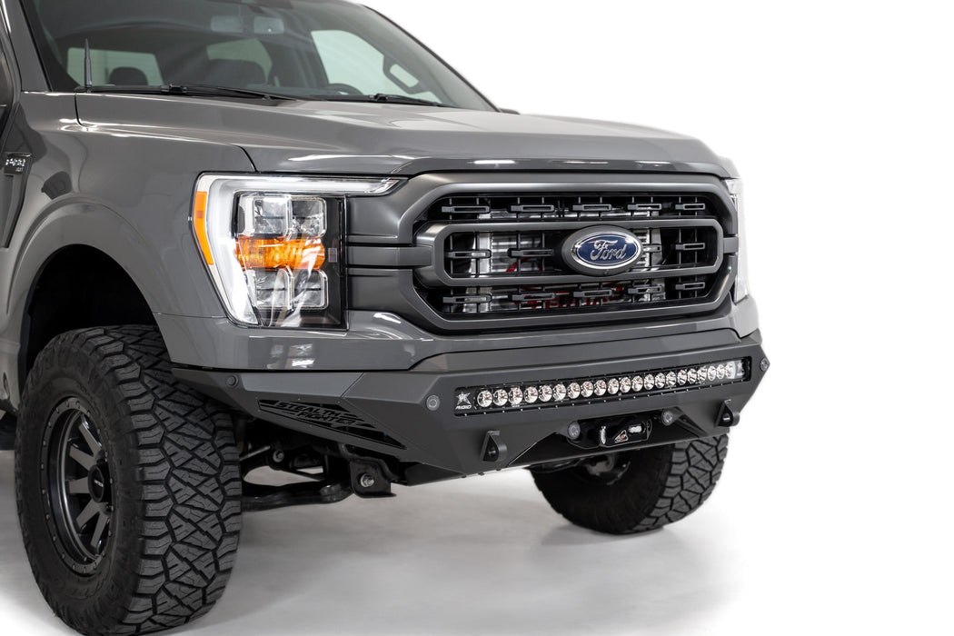 Addictive Desert Designs 2021-2023 Ford F-150 Stealth Fighter Winch Front Bumper – image 3 of 12