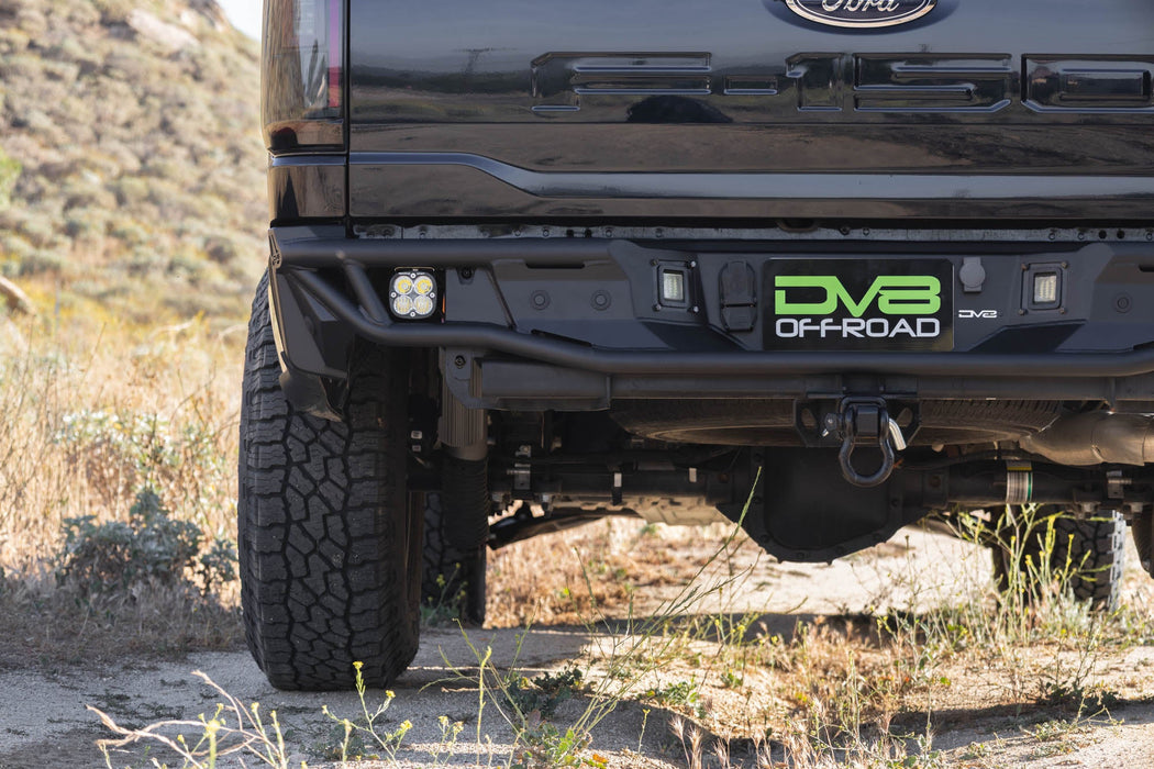 DV8 Offroad 2021-2026 Ford F-150 Tube Rear Bumper – on the trail, image 6 of 12