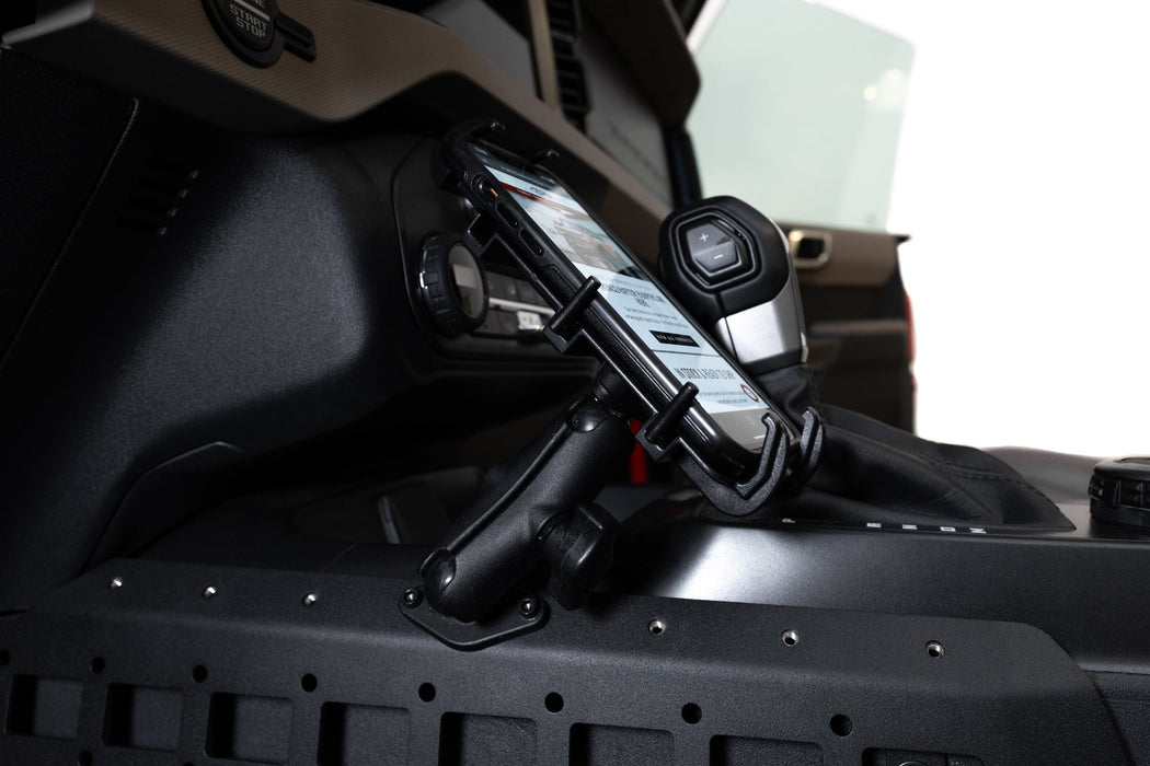 ADD 2021-2026 Ford Bronco & Bronco Raptor Center Console Molle Panels – installed on vehicle, image 10 of 10