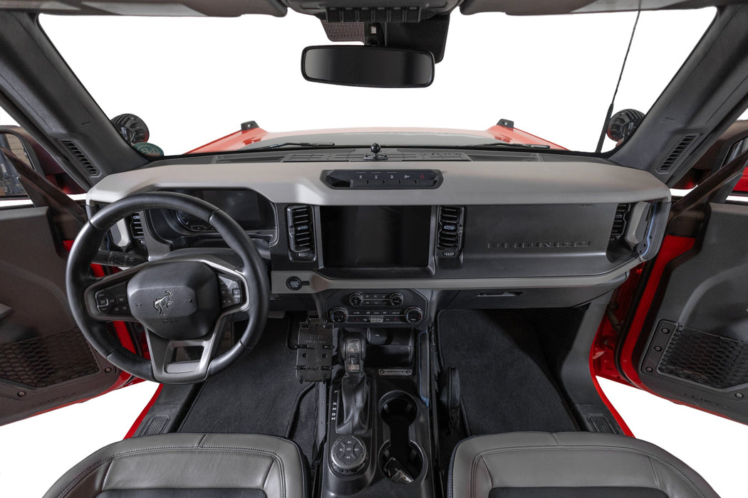 ADD 2021-2026 Ford Bronco & Bronco Raptor Center Console Molle Panels – installed on vehicle, image 3 of 10
