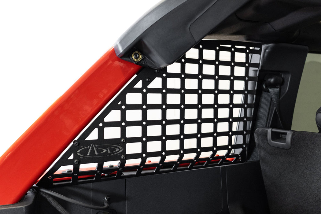 ADD 2021-2026 Ford Bronco & Bronco Raptor Rear Window Molle Storage Panels – installed on vehicle, image 6 of 13