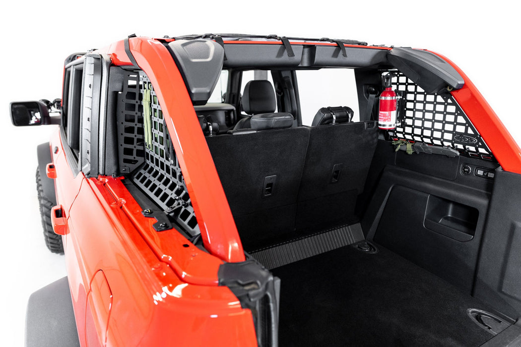 ADD 2021-2026 Ford Bronco & Bronco Raptor Rear Window Molle Storage Panels – installed on vehicle, image 10 of 13