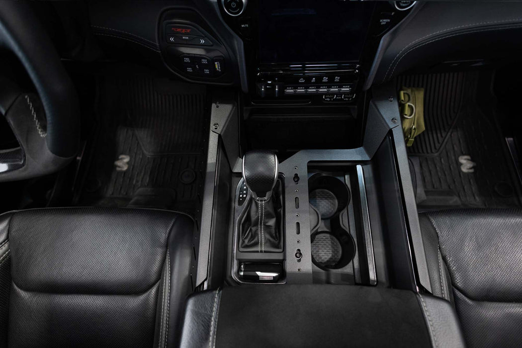 ADD 2021-2025 RAM TRX & RHO Center Console Molle Panels & Digital Device Bridge – installed on vehicle, image 7 of 15
