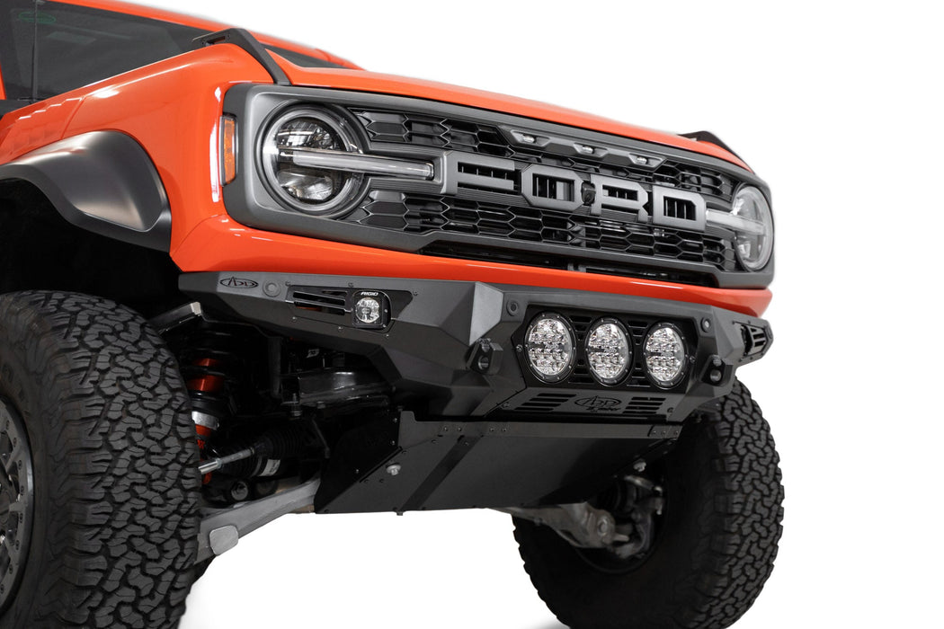 Addictive Desert Designs 2022-2026 Ford Bronco Raptor Bomber Front Bumper (Rigid) – image 1 of 9