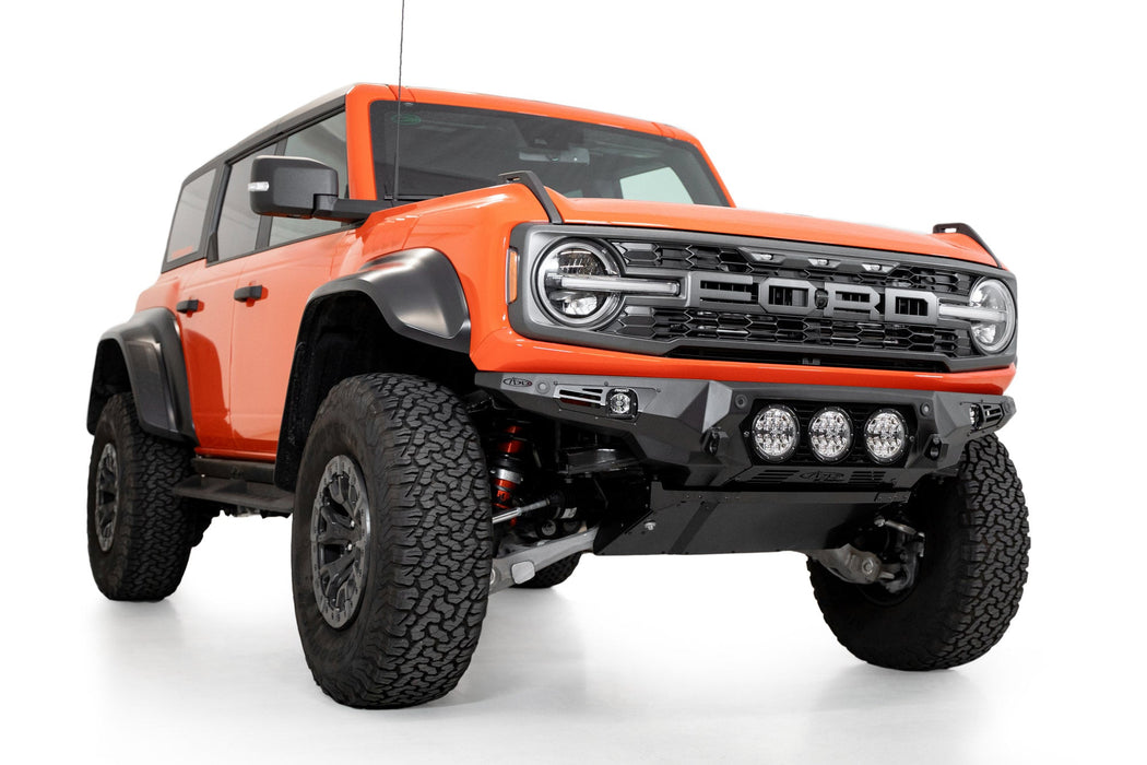 Addictive Desert Designs 2022-2026 Ford Bronco Raptor Bomber Front Bumper (Rigid) – image 7 of 9