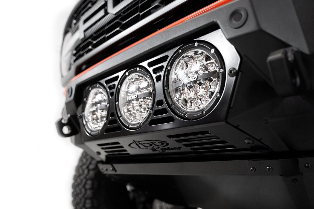 Addictive Desert Designs 2022-2026 Ford Bronco Raptor Bomber Front Bumper (Rigid) – image 4 of 9