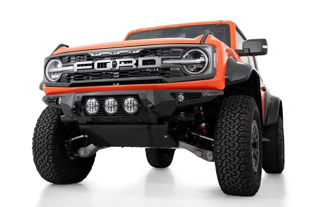 Addictive Desert Designs 2022-2026 Ford Bronco Raptor Bomber Front Bumper (Rigid) – image 9 of 9