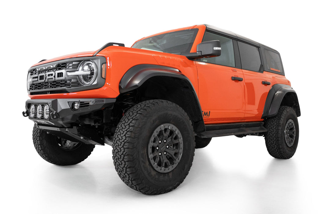 Addictive Desert Designs 2022-2026 Ford Bronco Raptor Bomber Front Bumper (Rigid) – image 8 of 9