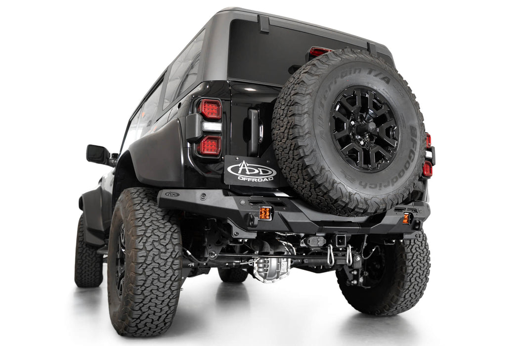Addictive Desert Designs 2022-2026 Ford Bronco Raptor Phantom Rear Bumper – image 1 of 14