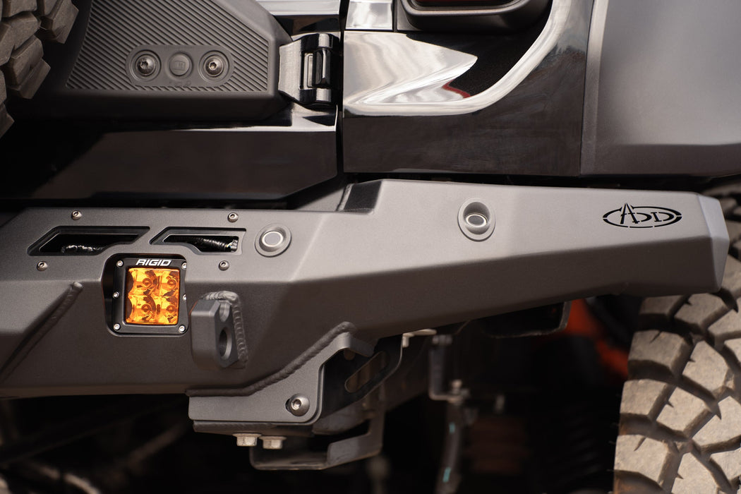 Addictive Desert Designs 2022-2026 Ford Bronco Raptor Phantom Rear Bumper – on the trail, image 11 of 14