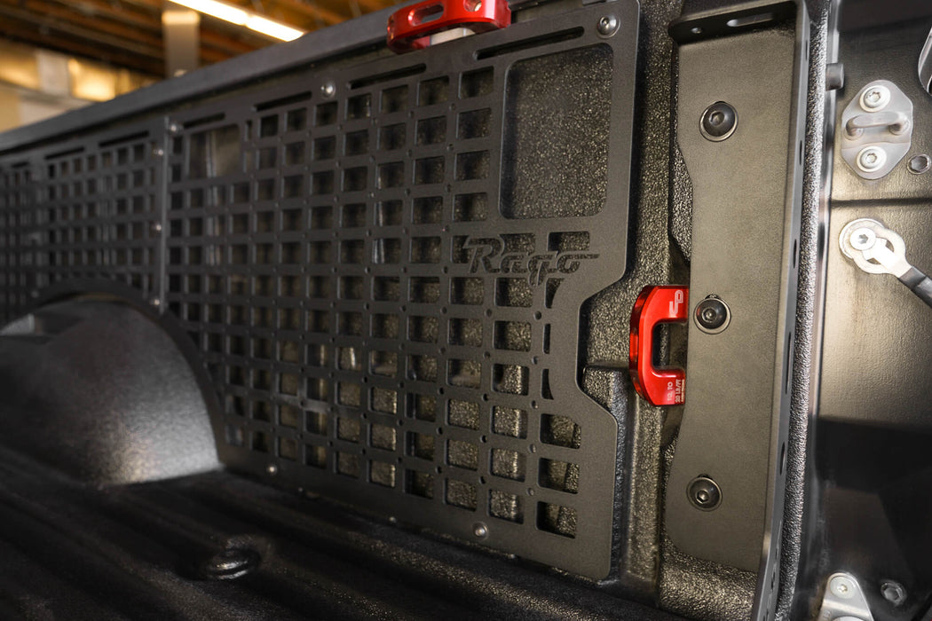Rago Fabrication 2022-2026 Toyota Tundra Bed Side Molle Panels Passenger Side 5.5ft Bed – installed on vehicle, image 8 of 13