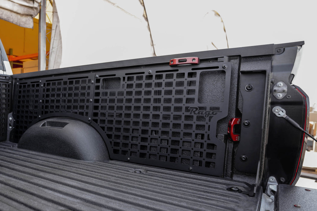 Rago Fabrication 2022-2026 Toyota Tundra Bed Side Molle Panels Passenger Side 5.5ft Bed – installed on vehicle, image 3 of 13