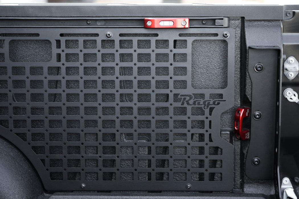 Rago Fabrication 2022-2026 Toyota Tundra Bed Side Molle Panels Passenger Side 5.5ft Bed – installed on vehicle, image 5 of 13