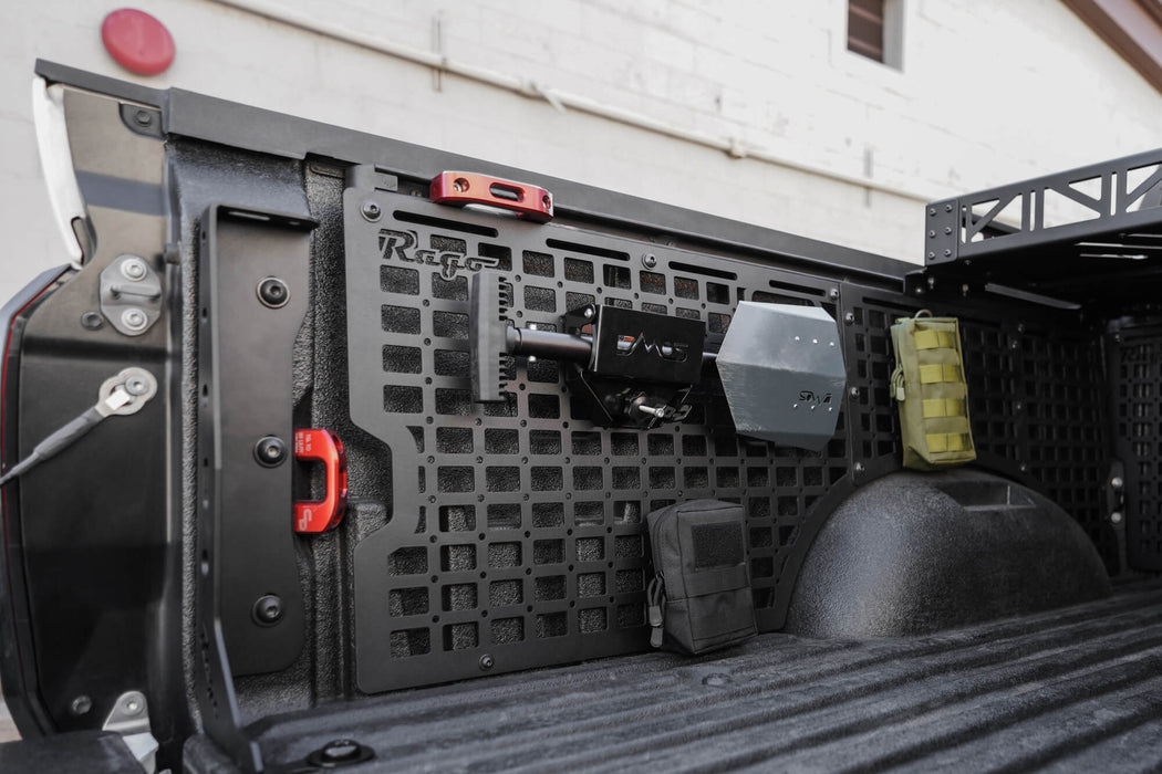 Rago Fabrication 2022-2026 Toyota Tundra Bed Side Molle Panels Driver Side 5.5ft Bed – installed on vehicle, image 4 of 9
