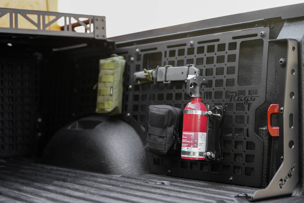 Rago Fabrication 2022-2026 Toyota Tundra Bed Side Molle Panels Passenger Side 5.5ft Bed – installed on vehicle, image 4 of 13