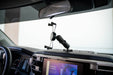 DV8 Offroad 2022-2026 Toyota Tundra & Sequoia Digital Device Dash Mount – installed on vehicle, image 3 of 11