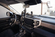 Rago Fabrication 2022-2026 Toyota Tundra & Sequoia Digital Device Dash Mount – installed on vehicle, image 8 of 16