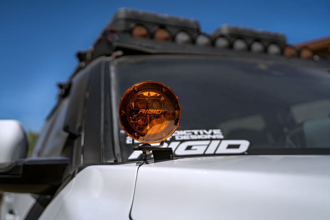 Rago Fabrication 2022-2026 Toyota Tundra Ditch Light Brackets – installed on vehicle, image 7 of 13