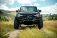 DV8 Offroad 2022-2026 Ford Bronco Raptor Spec Series Winch Front Bumper – installed on vehicle, image 2 of 17