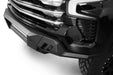 Addictive Desert Designs 2022-2026 Chevy Silverado 1500 Black Label Front Bumper – installed on vehicle, image 8 of 12