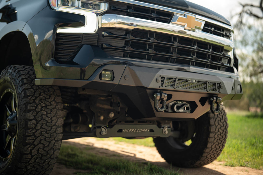 DV8 Offroad 2022-2026 Chevy Silverado 1500 Spec Series Front Bumper – on the trail, image 12 of 18