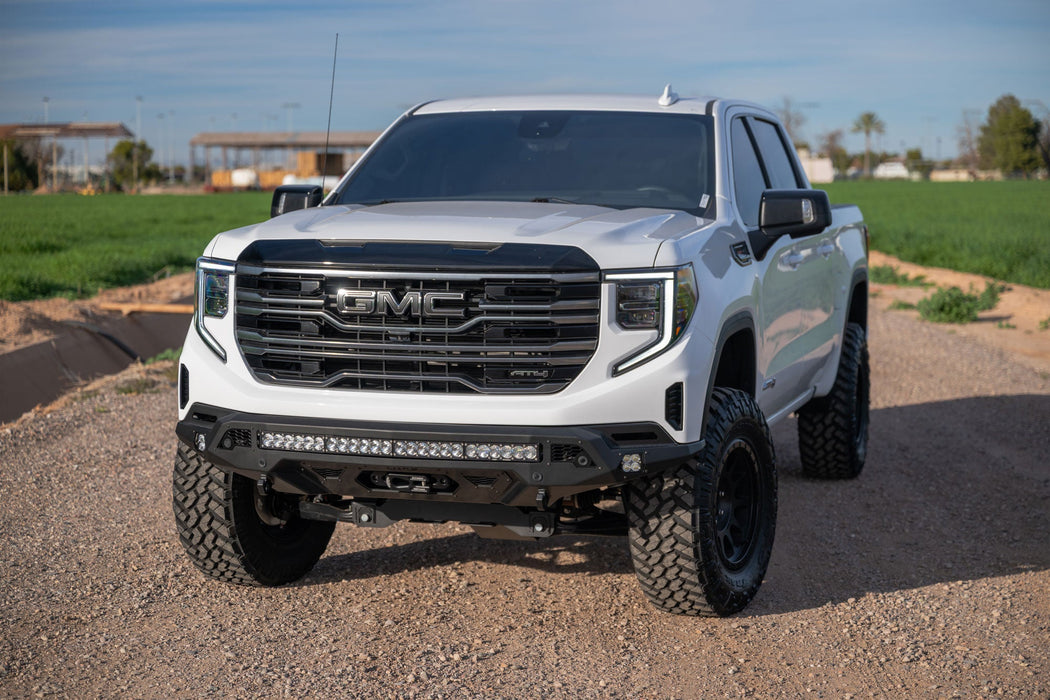 Addictive Desert Designs 2022-2026 GMC Sierra 1500 Stealth Fighter Winch Kit – on the trail, image 6 of 12