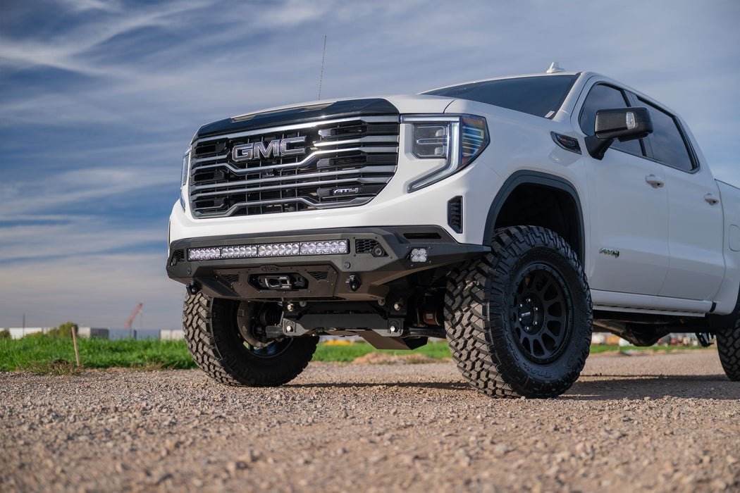 Addictive Desert Designs 2022-2026 GMC Sierra 1500 Stealth Fighter Winch Kit – on the trail, image 7 of 12