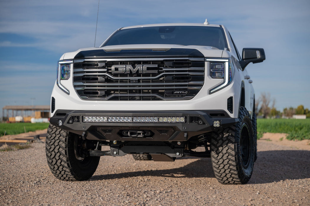 Addictive Desert Designs 2022-2026 GMC Sierra 1500 Stealth Fighter Winch Kit – on the trail, image 9 of 12