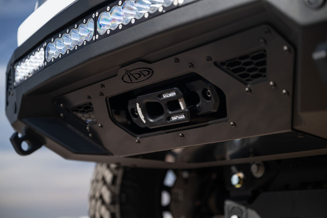 Addictive Desert Designs 2022-2026 GMC Sierra 1500 Stealth Fighter Winch Kit – on the trail, image 10 of 12