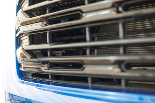 Addictive Desert Designs 2022-2026 GMC 1500 Adaptive Cruise Control Relocation Bracket – installed on vehicle, image 1 of 4