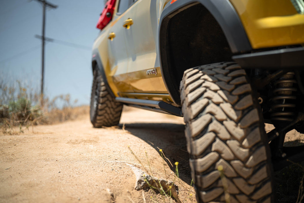 DV8 Offroad 2023-2025 Chevy Colorado & GMC Canyon Rock Sliders – on the trail, image 6 of 12