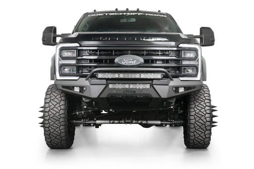 Addictive Desert Designs 2023-2026 Ford Super Duty HoneyBadger Front Bumper w/ Top Hoop – image 2 of 16
