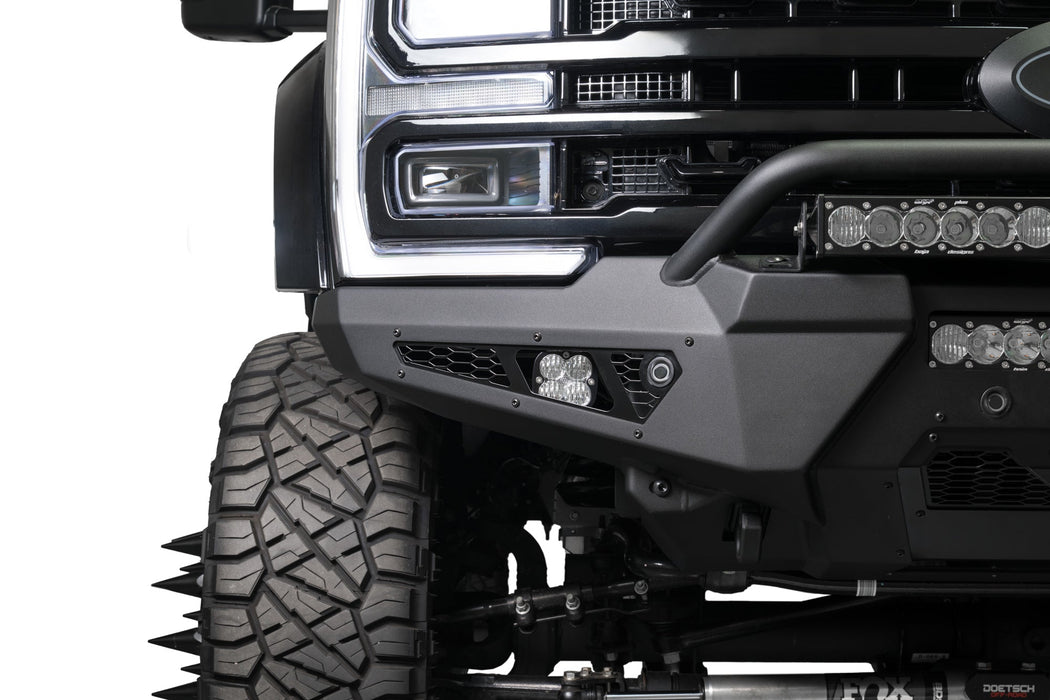 Addictive Desert Designs 2023-2026 Ford Super Duty HoneyBadger Front Bumper w/ Top Hoop – image 4 of 16