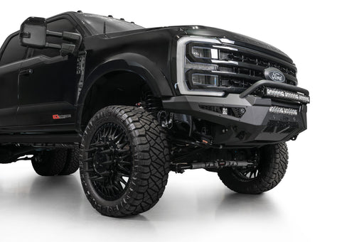 Addictive Desert Designs 2023-2026 Ford Super Duty HoneyBadger Front Bumper w/ Top Hoop – image 1 of 16