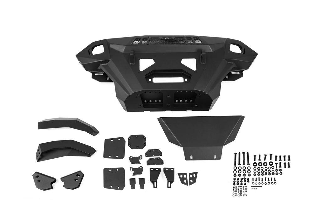 DV8 Offroad 2023-2026 GMC Canyon Spec Series Front Bumper – dimensions diagram, image 14 of 14
